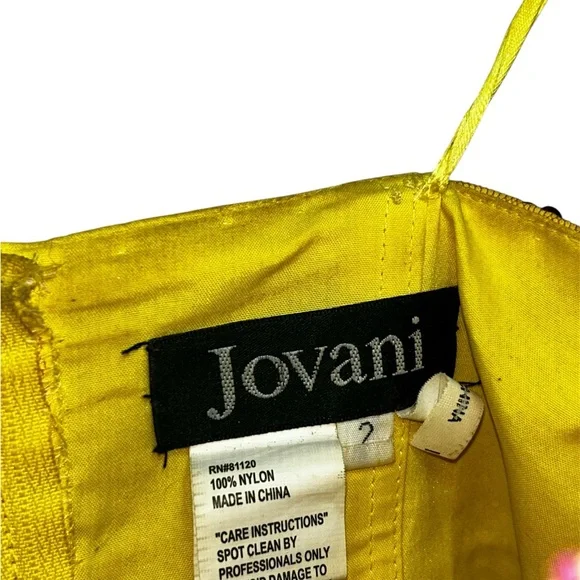 Jovani Multicolor Strapless Prom Dress, 2012 Edition, Y2K